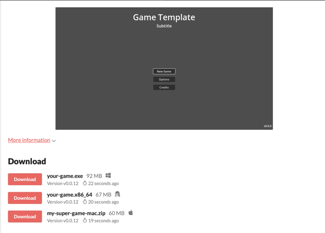 Playable game